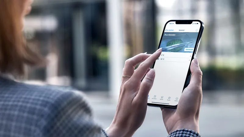 Home Connect ile ev aletleriniz kontrolünüzde.