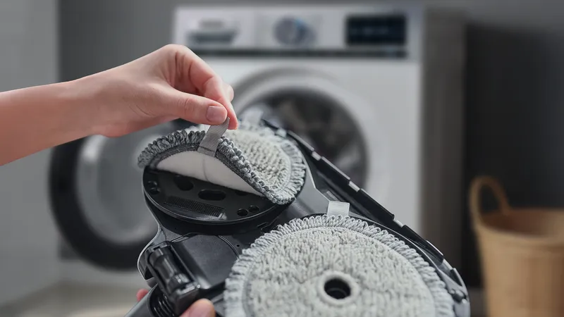 Makinede yıkanabilir pedlerle kolay ve pratik bir temizlik sonrası hijyenik bakım