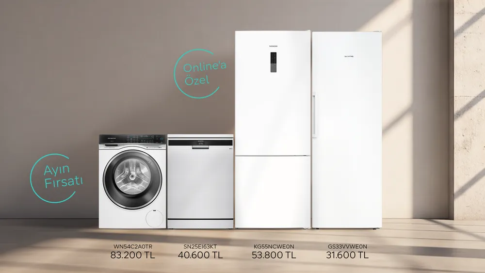 Siemens’ten online’a özel fırsatlar