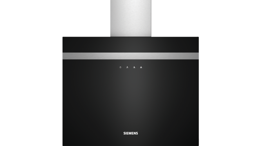 iQ300 Duvar Tipi Davlumbaz 60 cm Siyah Cam, Siyah