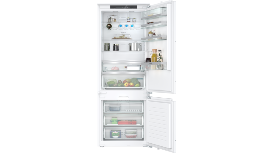 iQ500 Alttan Donduruculu Ankastre Buzdolabı 193.5 x 70.8 cm softClosing Düz Menteşe