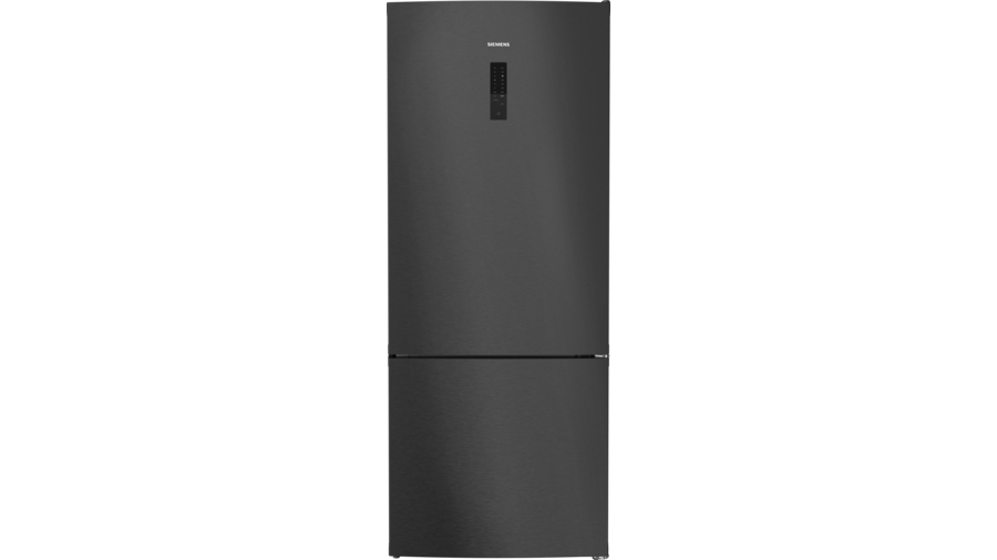 iQ500 Alttan Donduruculu Buzdolabı 186 x 75 cm BlackSteel