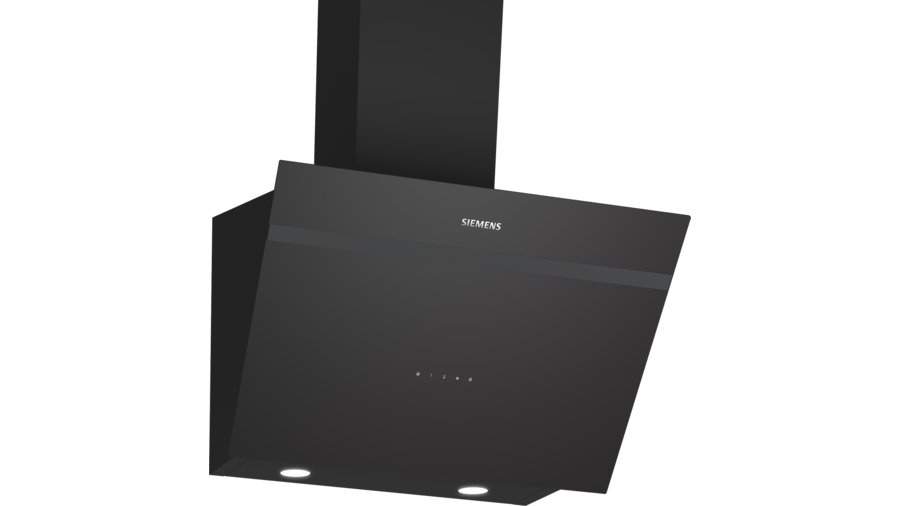 iQ300 Duvar Tipi Davlumbaz 60 cm Siyah Cam, Siyah