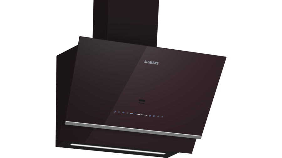 iQ700 Duvar Tipi Davlumbaz 60 cm Siyah Cam, Siyah