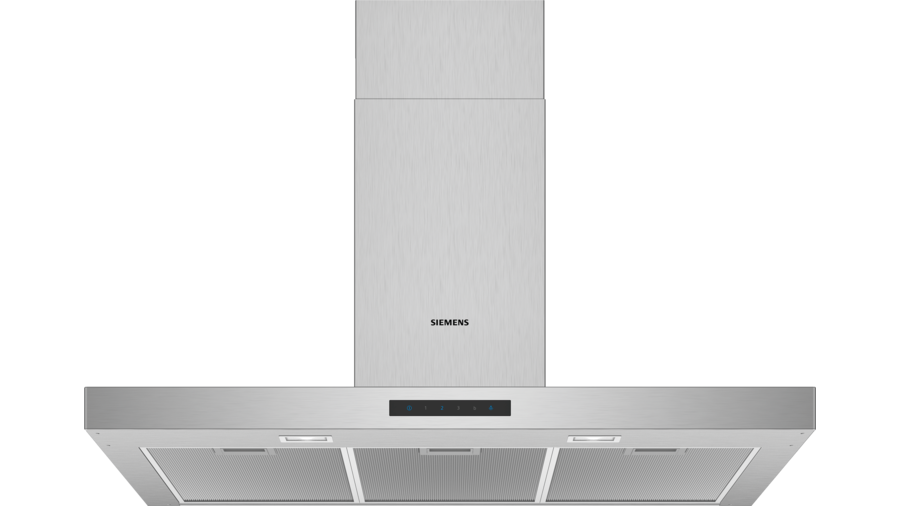 iQ300 Duvar Tipi Davlumbaz 90 cm Paslanmaz çelik